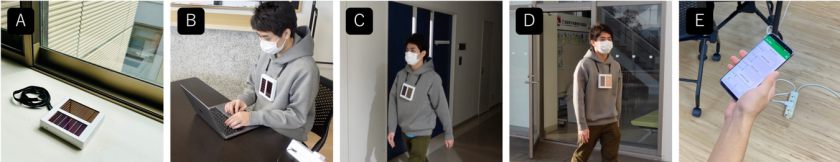 充電いらずで職場の行動を記録する名札を開発 ～室内の光と動きで発電、充電の手間を減らし、長期の行動記録を可能に～