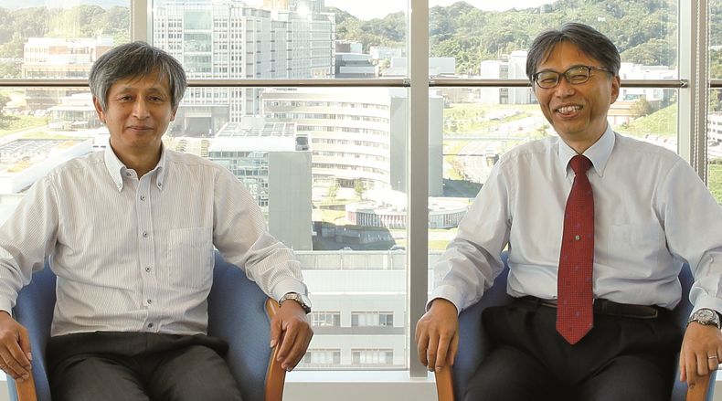 Hiroshi Naraoka and Takaaki Noguchi
