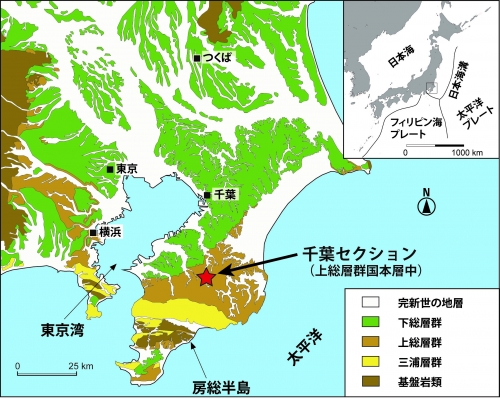 熱い販売 千葉県市原市の地層を地質時代の国際標準として申請 認定されれ 地学