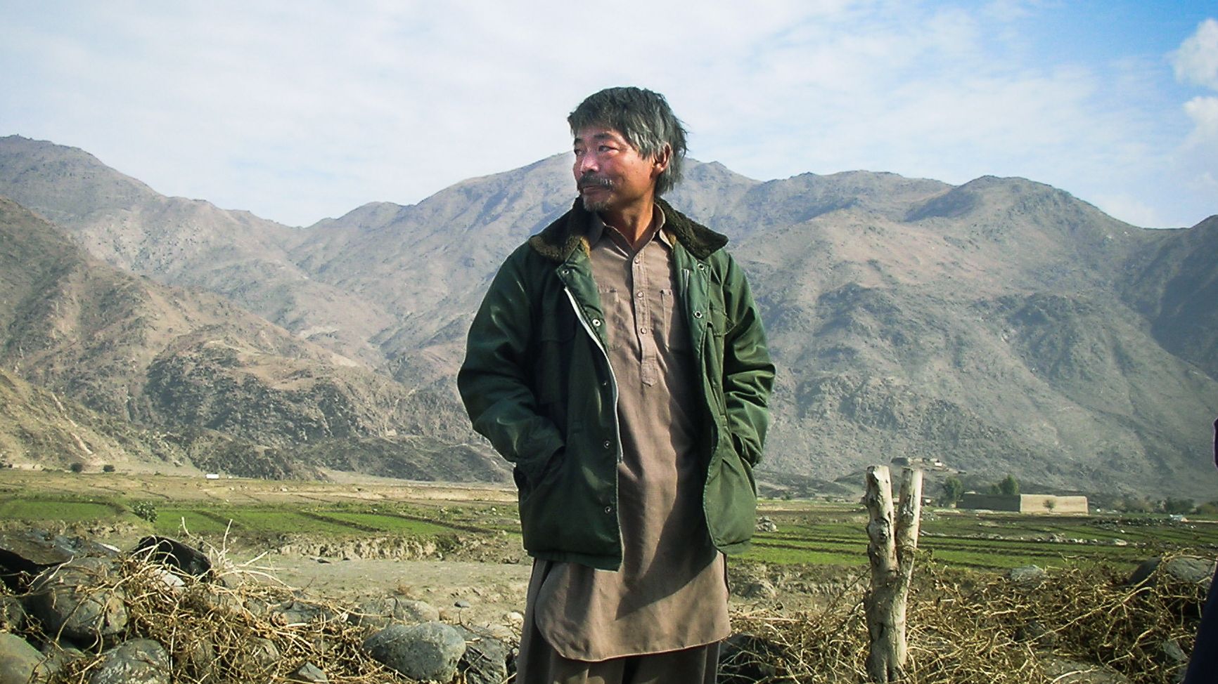 Dr. Tetsu Nakamura in Afghanistan. Photograph courtesy of Peshawar-kai/PMS.