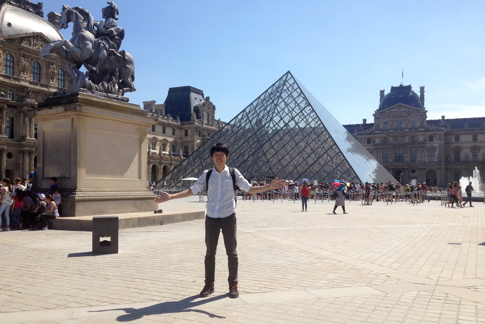 The Museum Louvre in Paris, France (Conference at Université Paris-Dauphine)