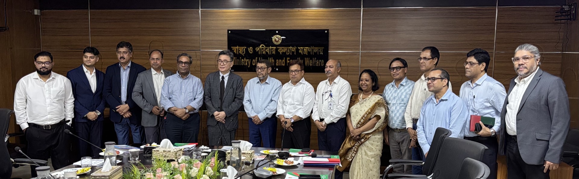 Meeting at the ministry of health and family welfare. 