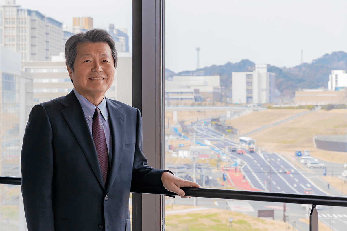 九州大学総長 石橋 達朗